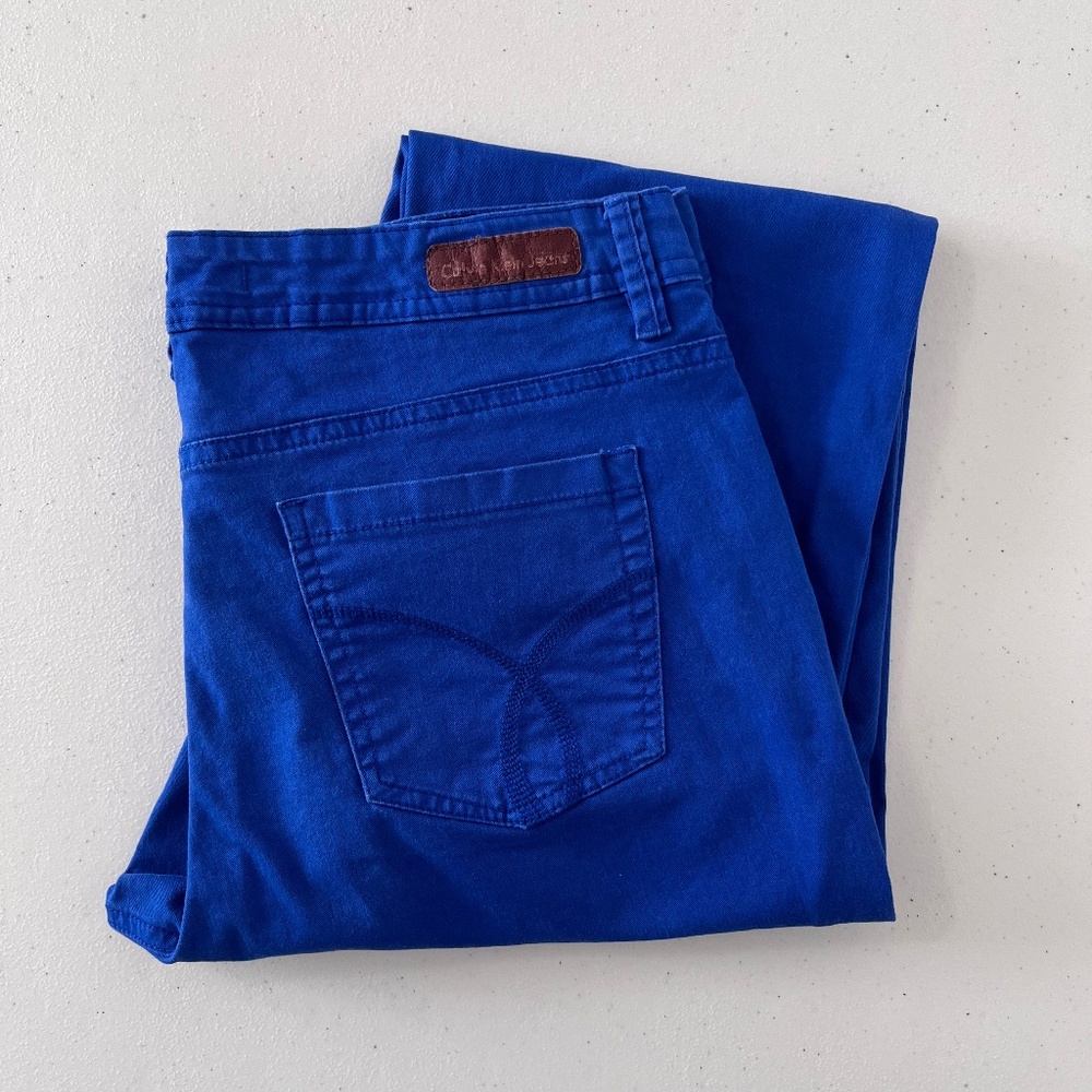 Calvin Klein Jeans Women’s Skinny Crop Jeans size 14
